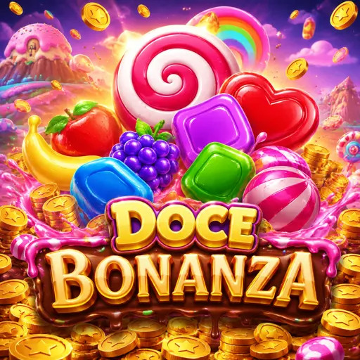 arte colorida do slot Sweet Bonanza